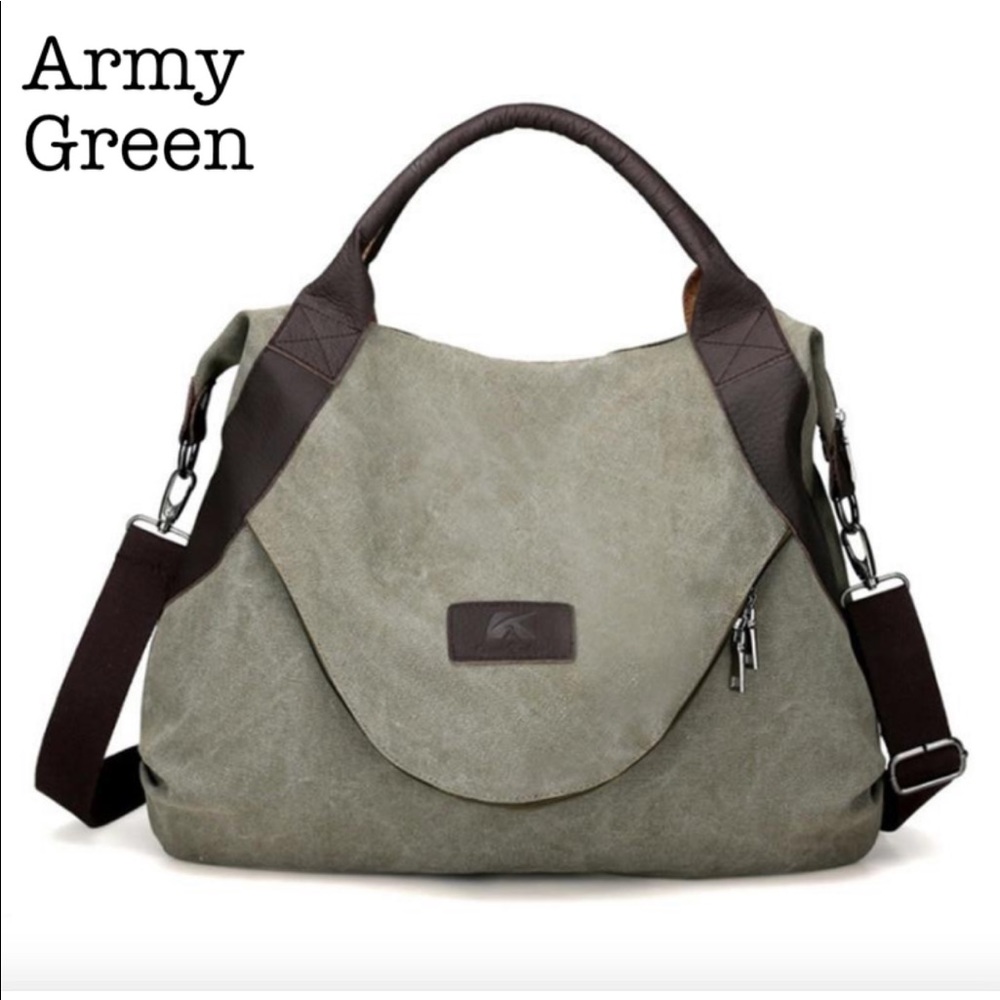 🎉New Canvas Tote Handbag can effortlessly carry everything you need. - Picture 4 of 5